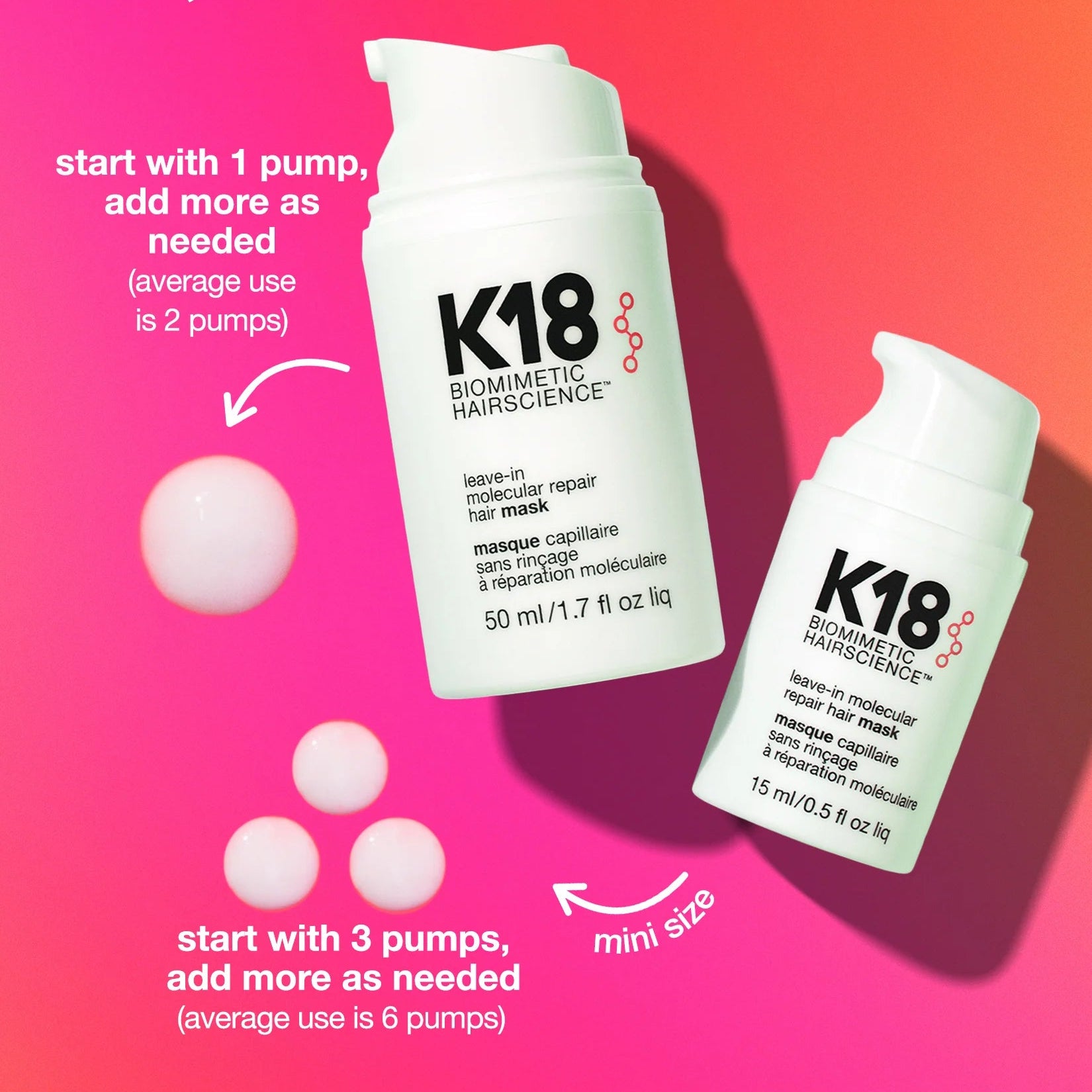 K18 Biomimetic Molecular Repair Mask Limited Edition SIZE 15ml