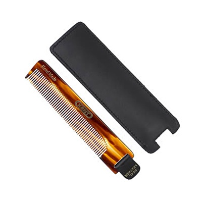 Kent Handmade Comb in Leather Case (NU22)
