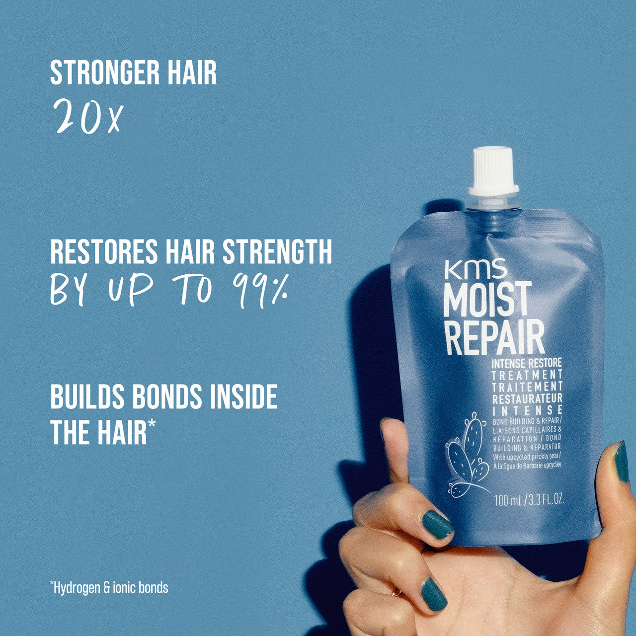 KMS Moist Repair Intense Gloss Treatment 100ml *NEW*
