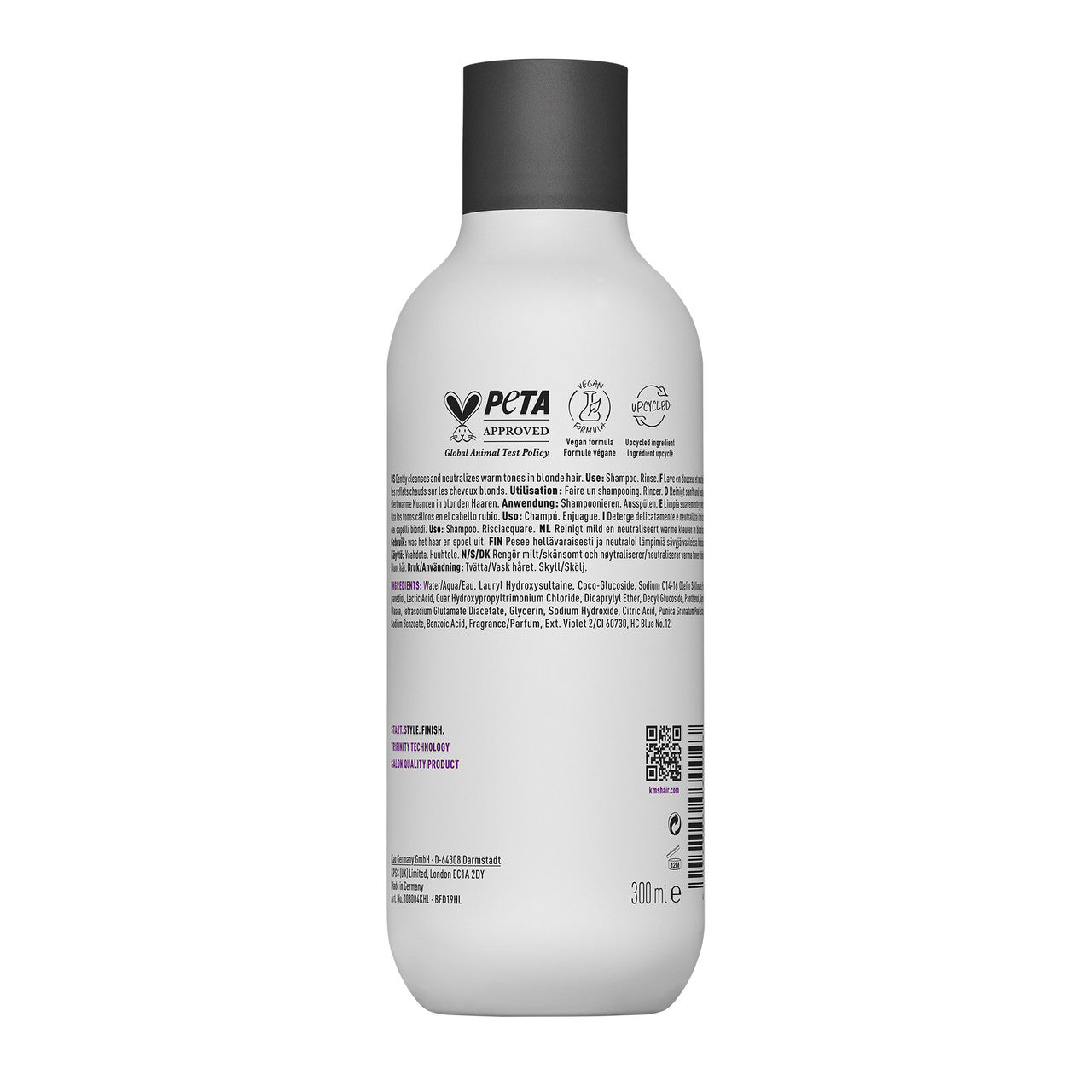 KMS Colour Vitality BLONDE Shampoo 300ml (New Packaging)