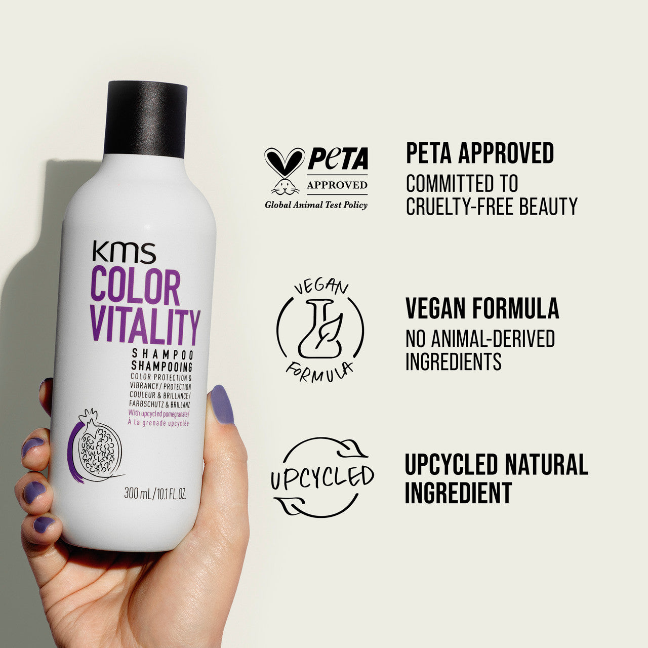 KMS Colour Vitality Shampoo 300ml (New Packaging)