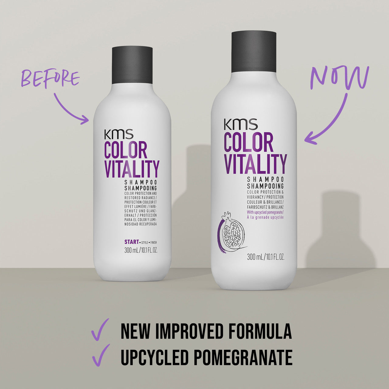 KMS Colour Vitality Shampoo 300ml (New Packaging)