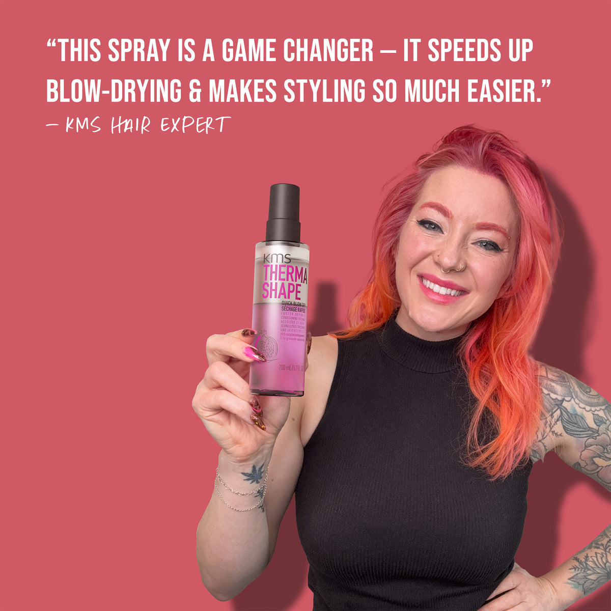 KMS ThermaShape Quick Blow Dry 200ml