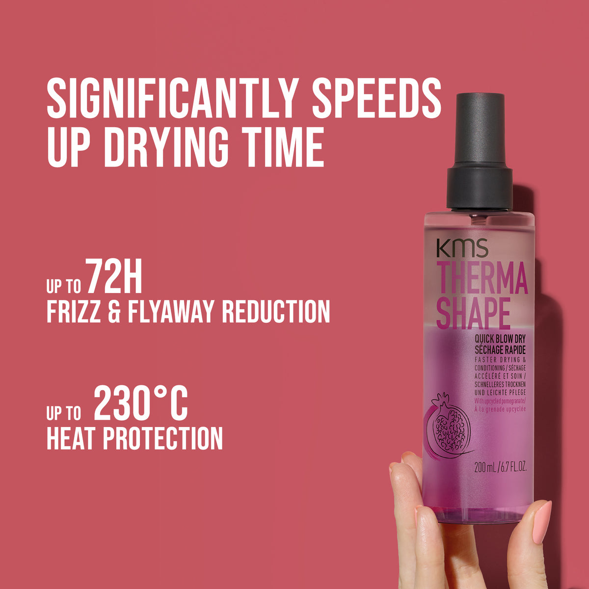 KMS ThermaShape Quick Blow Dry 200ml
