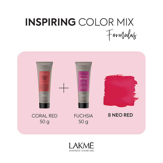 Lakme Teknia Fuchsia Mask 250ml