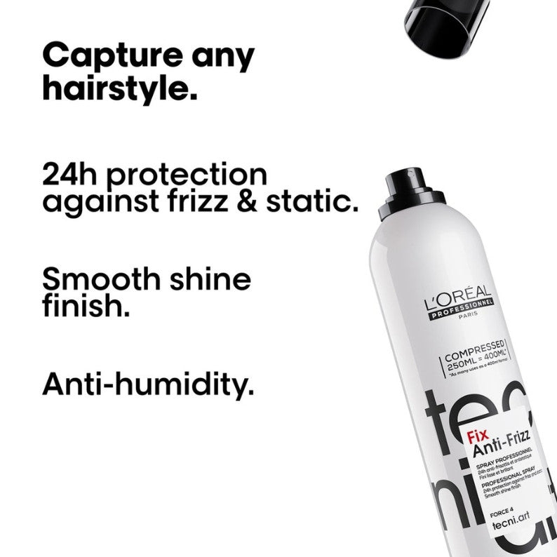 L'Oreal Tecni.Art Fix Anti-Frizz Fixing Spray 250ml