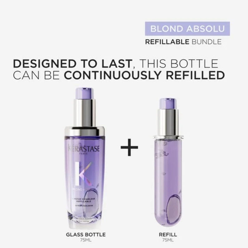 Kerastase Blond Absolu Cicagloss Refillable Hair Oil 75ml