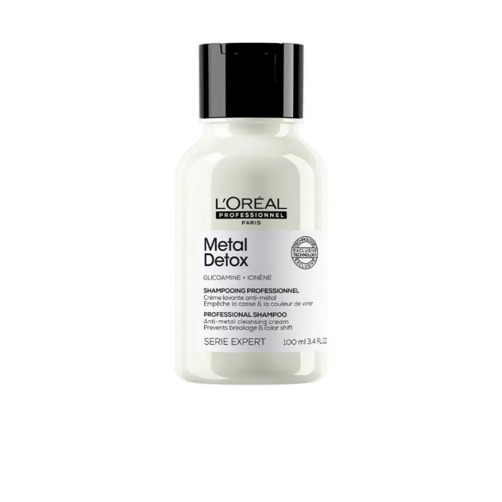 L'Oreal Serie Expert Metal Detox Anti-Metal Cleansing Cream Shampoo TRAVEL 100ml