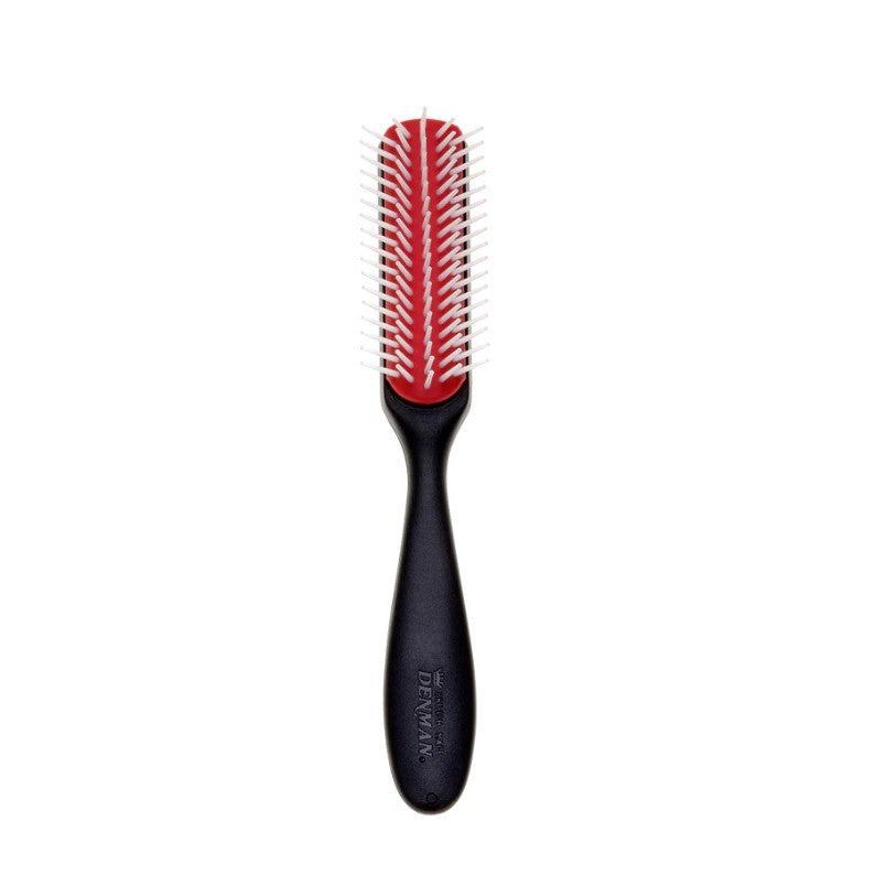 Denman D143 5 Row Long Handle Styler Black/Red Brush