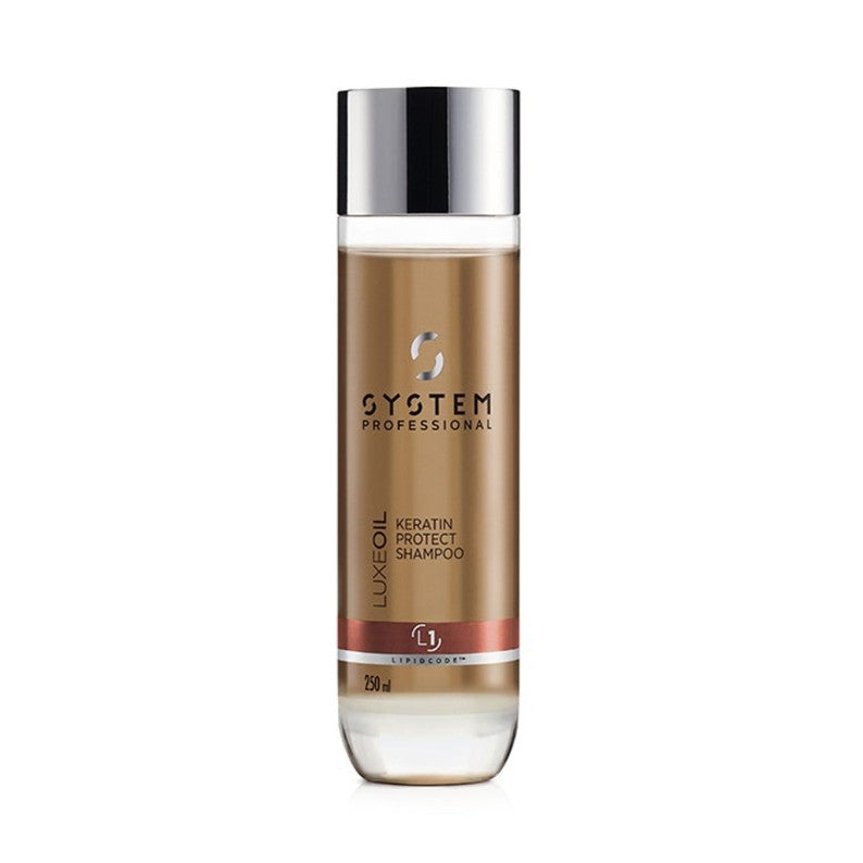 Wella System Professional LuxeOil Keratin Protect Shampoo 250ml