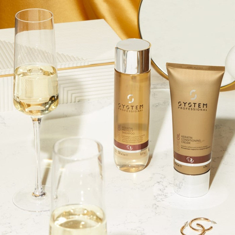 Wella System Professional LuxeOil Keratin Protect Conditioner 200ml