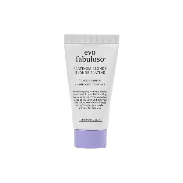 Evo Fabuloso PLATINUM BLONDE Colour Boosting Treatment/Conditioner  MINI 30ml