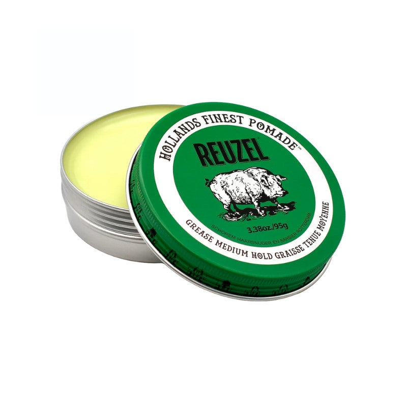 Reuzel Green Medium Hold Grease Pomade 95g