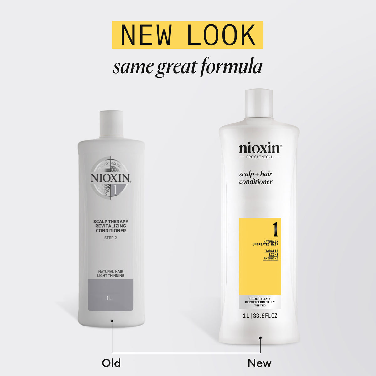 Nioxin System 1 Conditioner 300ml - For Natural Hair with Light Thinning