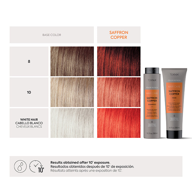 Lakme Teknia Saffron Copper Shampoo 250ml