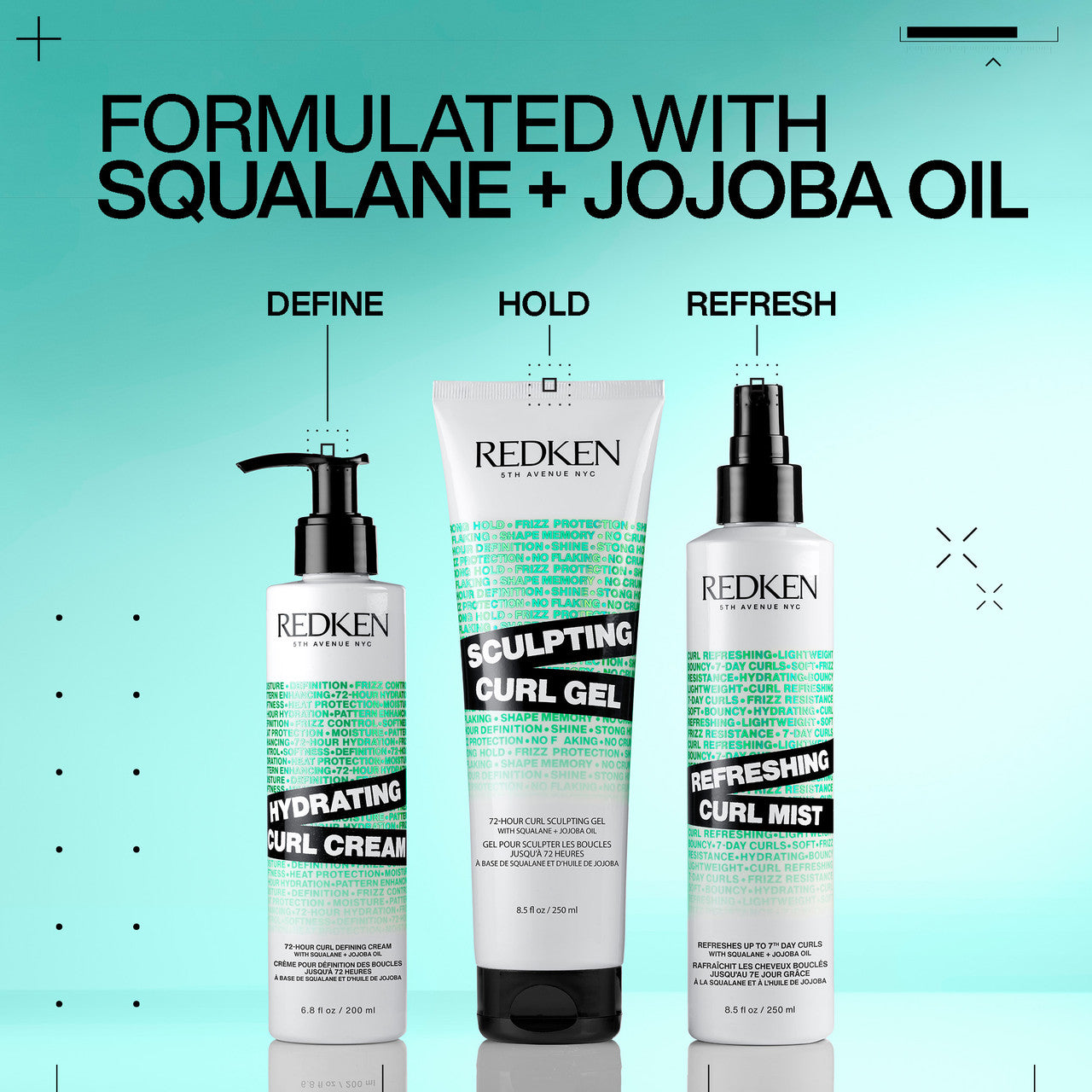 Redken Sculpt Curl Gel 250ml