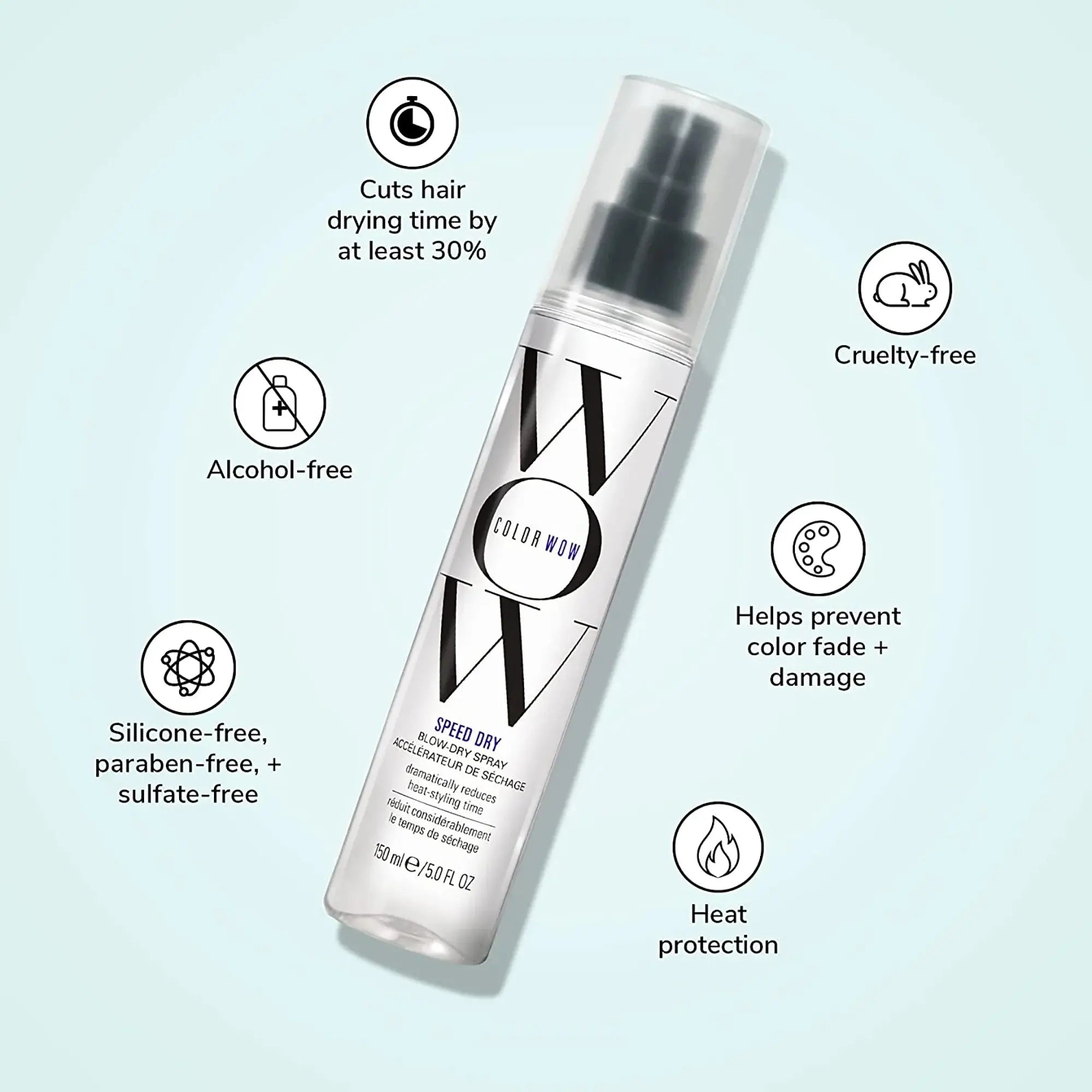 Color WOW Speed Dry Blow Dry Spray 150ml