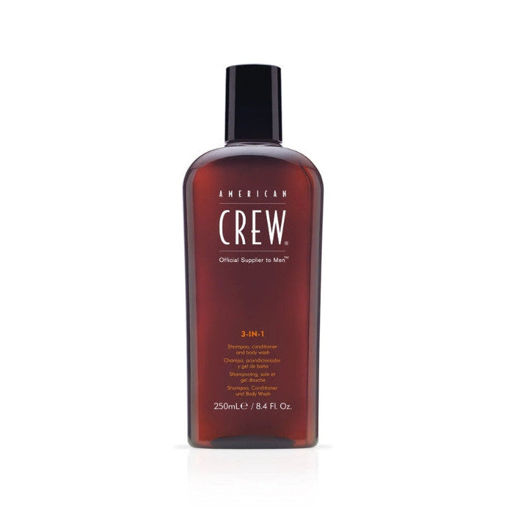American Crew 3-in-1 Shampoo Conditioner Bodywash 250ml