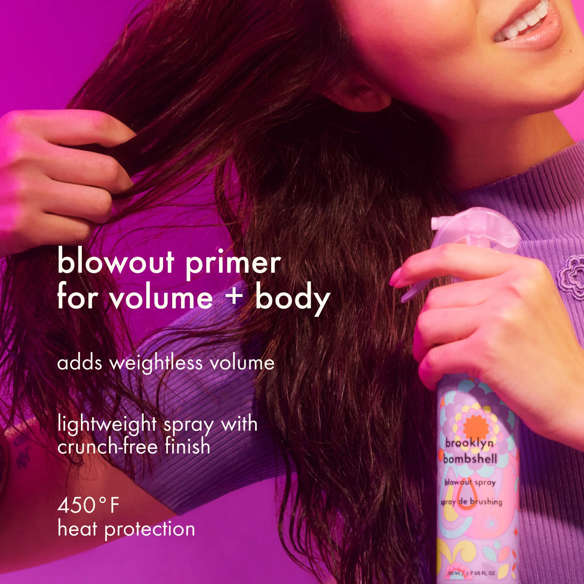 Amika Brooklyn Bombshell Blowout Spray TRAVEL 60ml