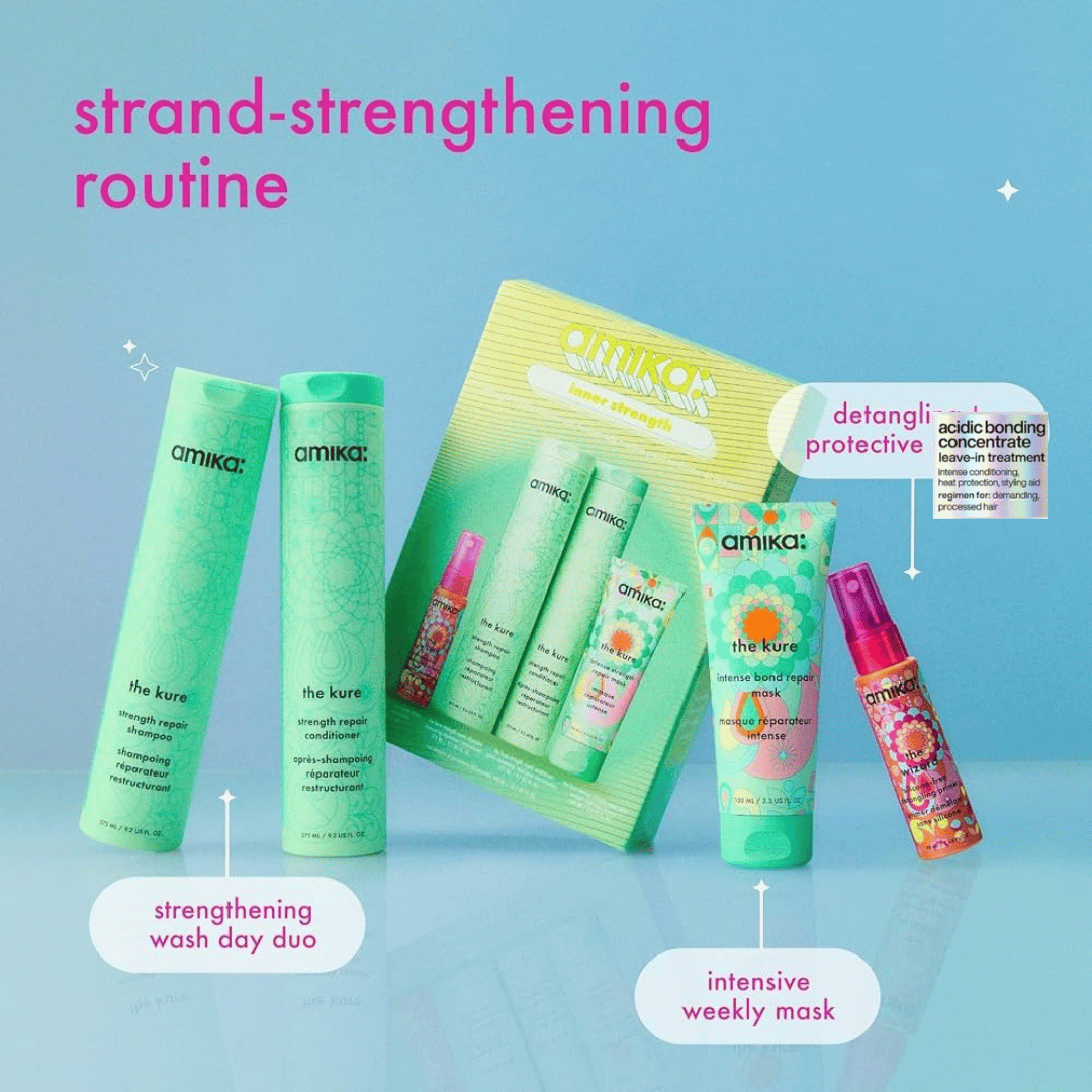 Amika Strength Repair Routine Gift Pack - INNER STRENGTH