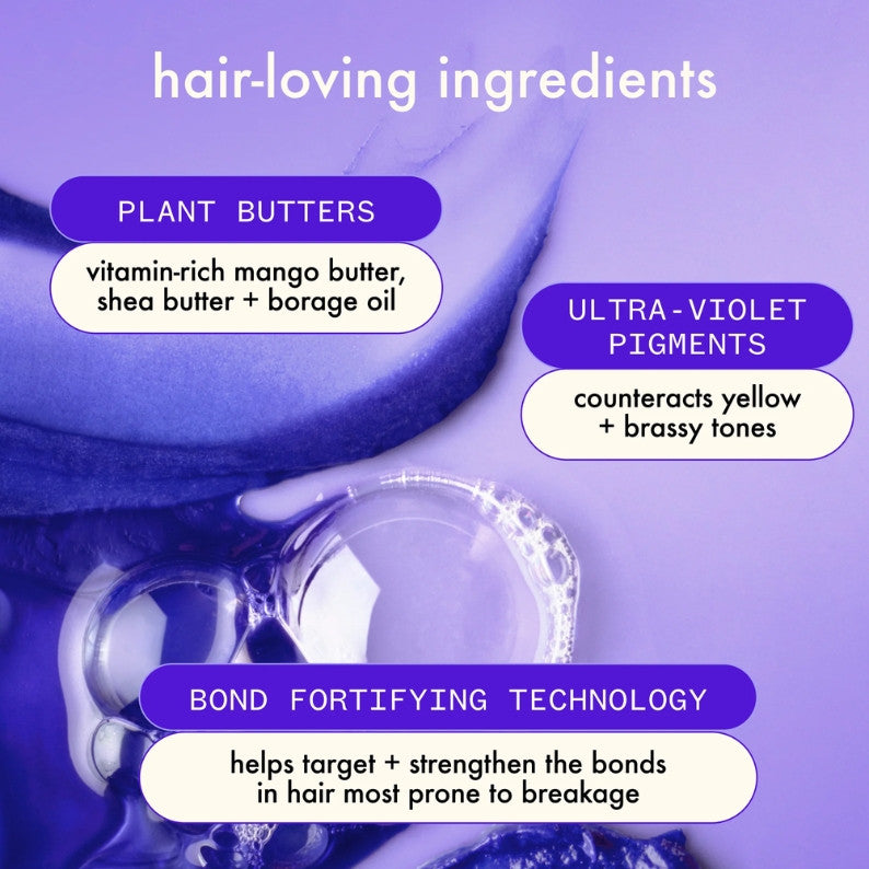 Amika Bust Your Brass Cool Blonde Repair Conditioner 275ml