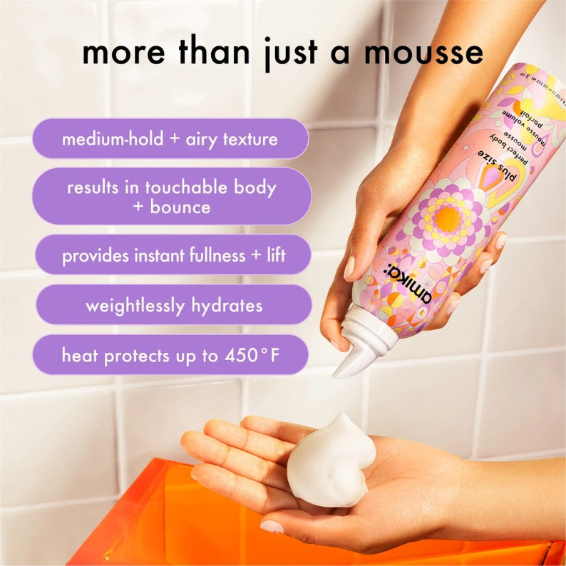 Amika Plus Size Perfect Body Mousse 252ml