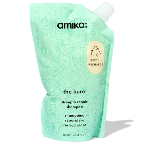 Amika The Kure Strength Repair Shampoo 500ml Refill Pouch