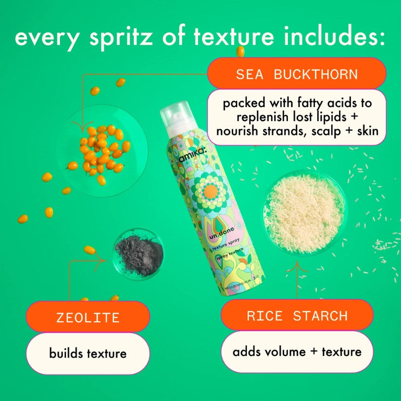 Amika Un.Done Volume & Matte Texture Spray 192ml