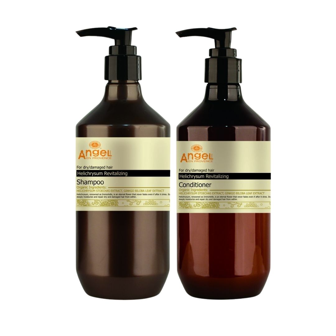 Angel HELICHRYSUM Shampoo & Conditioner 400ml Bundle
