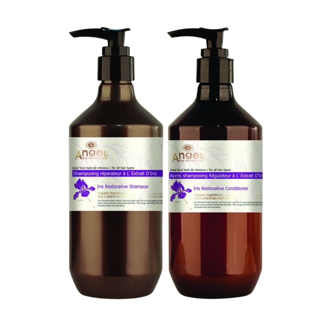 Angel IRIS Shampoo & Conditioner 400ml Bundle