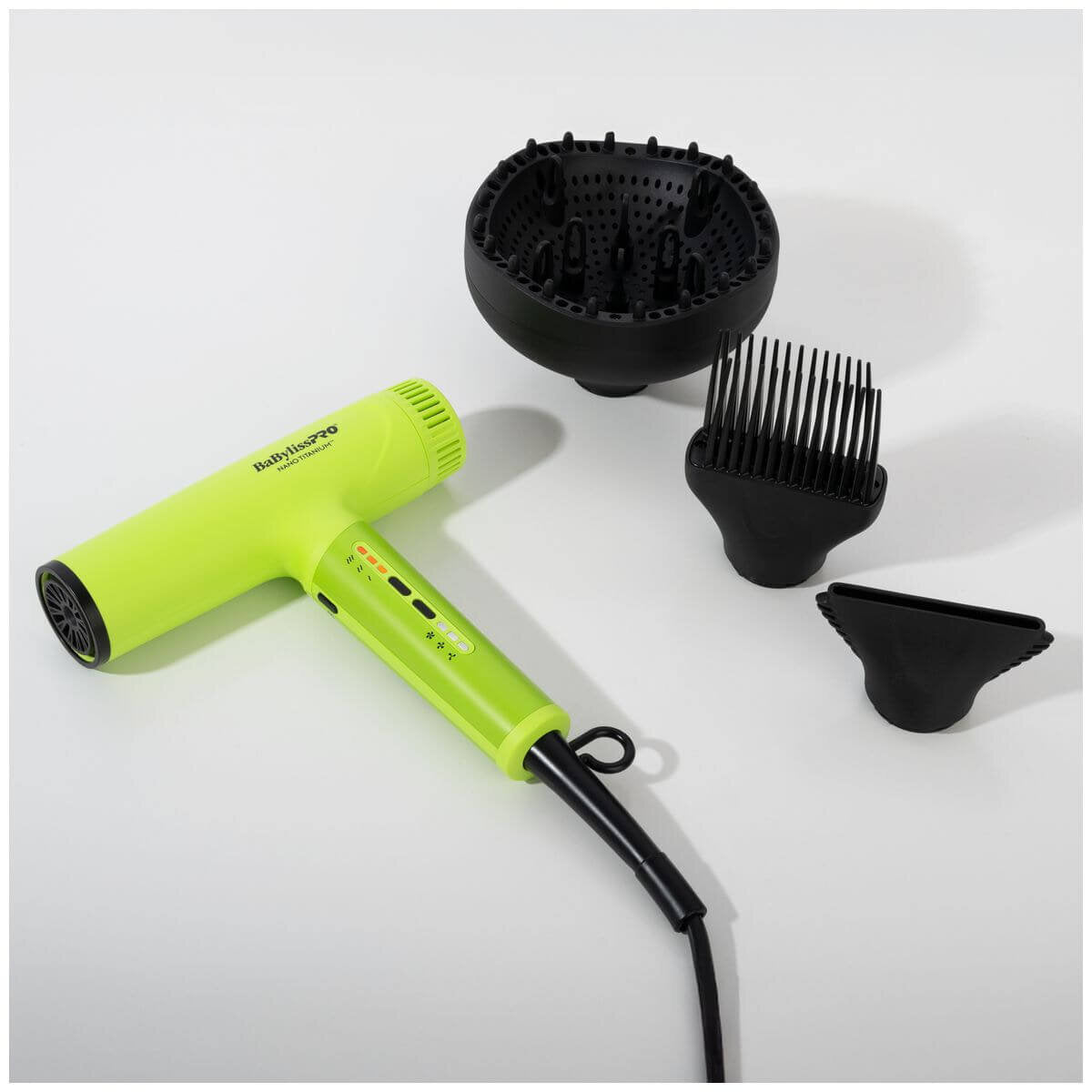 BaBylissPRO Nano Light Ionic Hair Dryer Green