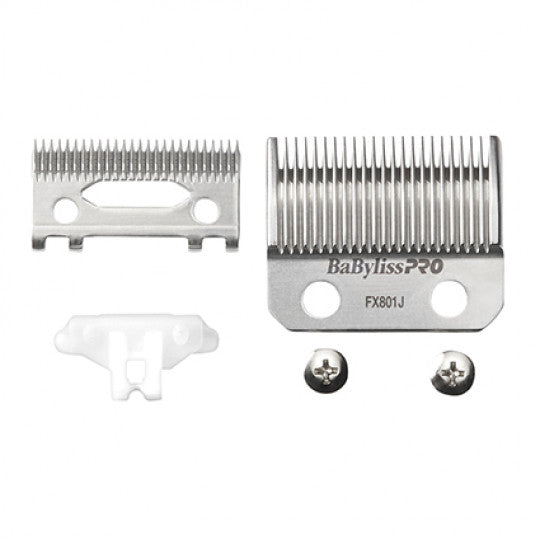BaBylissPRO Replacement Hair Clipper Taper Blade Silver FX801J