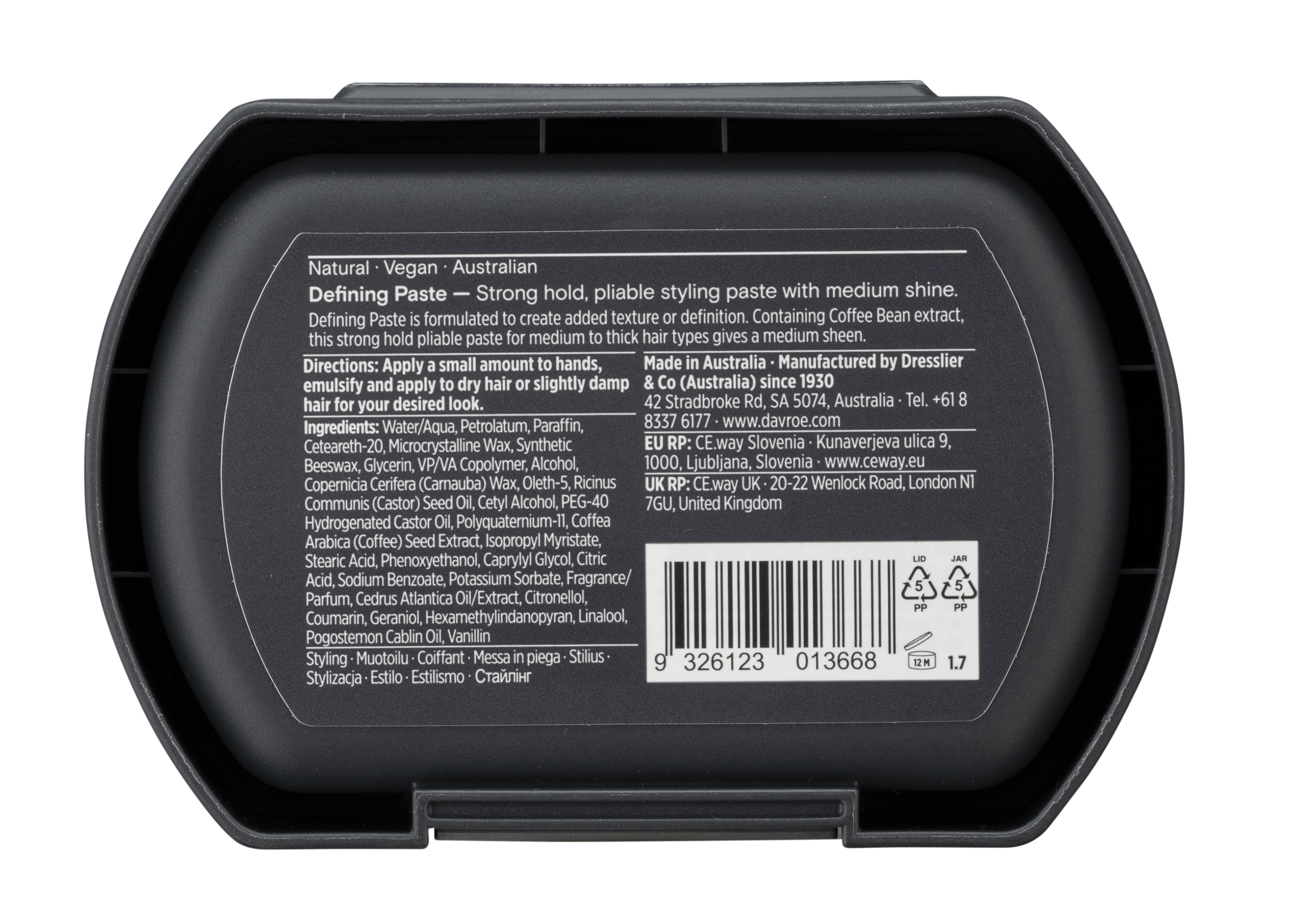 Davroe Defining Paste 100g