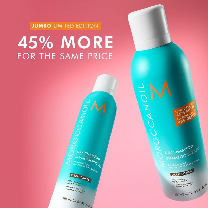 Moroccanoil Dry Shampoo Dark Tones (JUMBO 45% MORE) 375ml