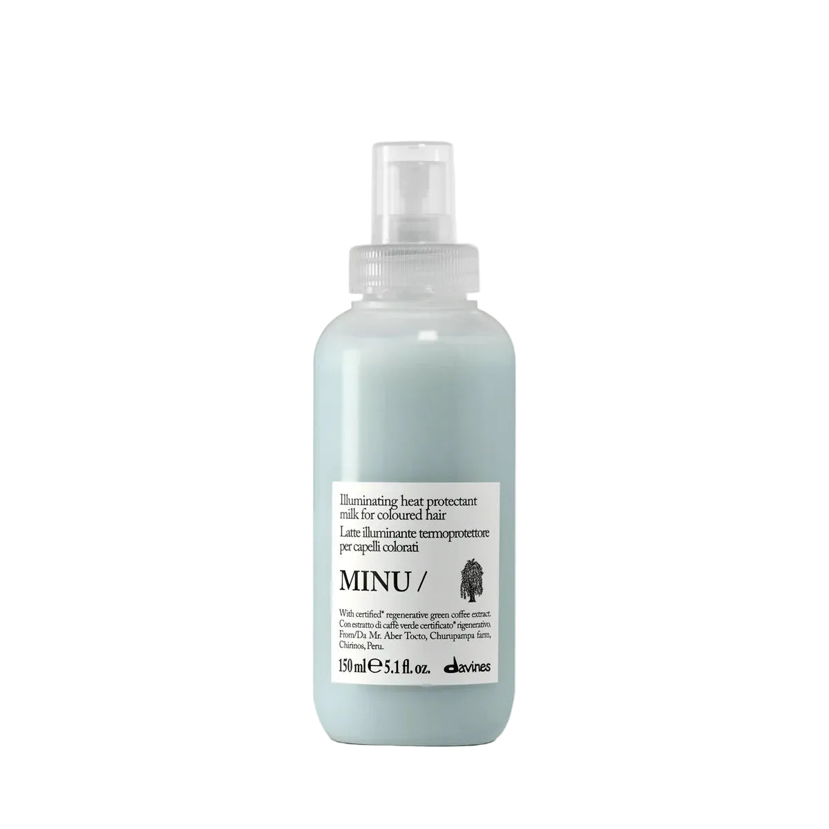 Davines Minu Illuminating Heat Protectant 150ml