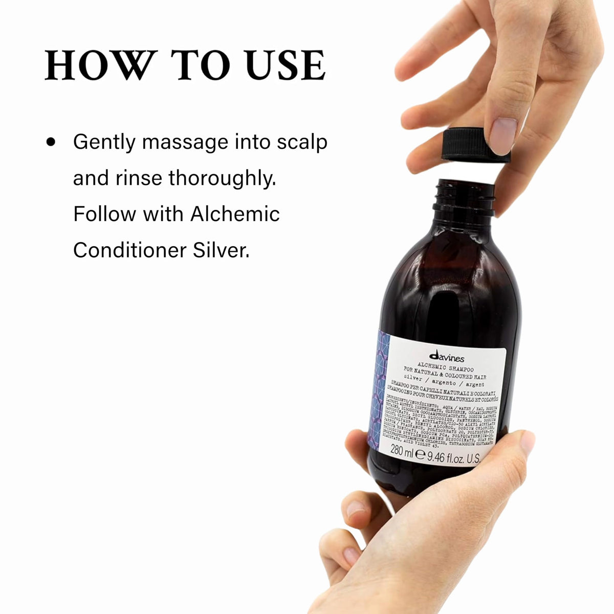 Davines Alchemic SILVER Shampoo 280ml