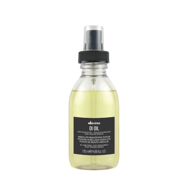 Davines OI Oil 135ml – Anti-Frizz Shine Oil for Dry or Coarse Hair