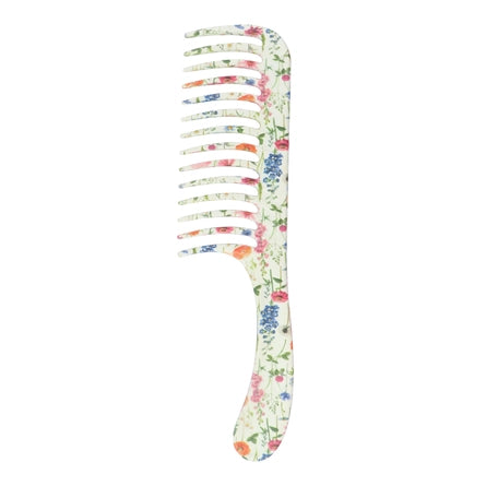 Denman D28 Deluxe Floral Fantasies Wide Tooth Detangle Comb