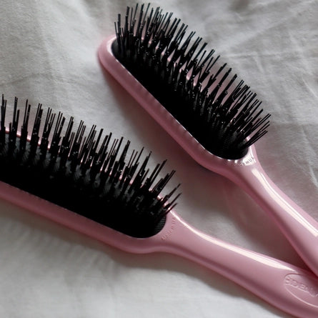 Denman D90 Tangle Tamer Ultra Mini Pastel Pink Brush