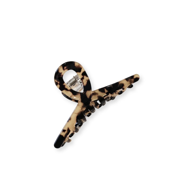 Done Medium Twist Claw Clip Brown Leopard