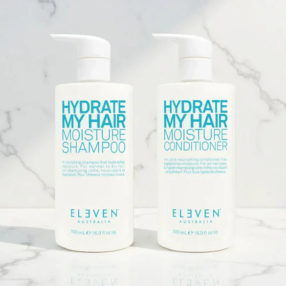 Eleven Australia 500ml Hydrate My Hair Shampoo & Conditioner Bundle