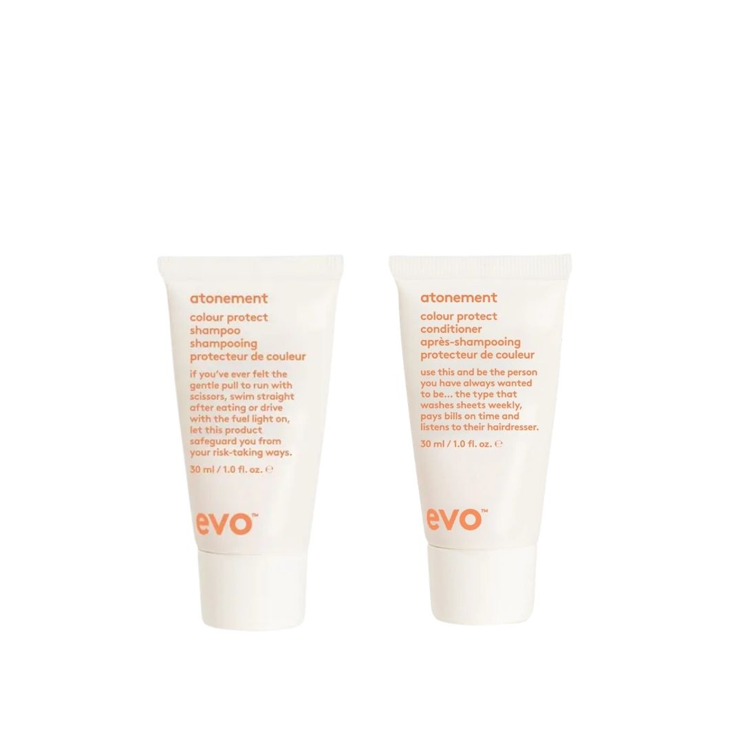 FREE Evo Atonement Colour Protect 30ml Travel Duo