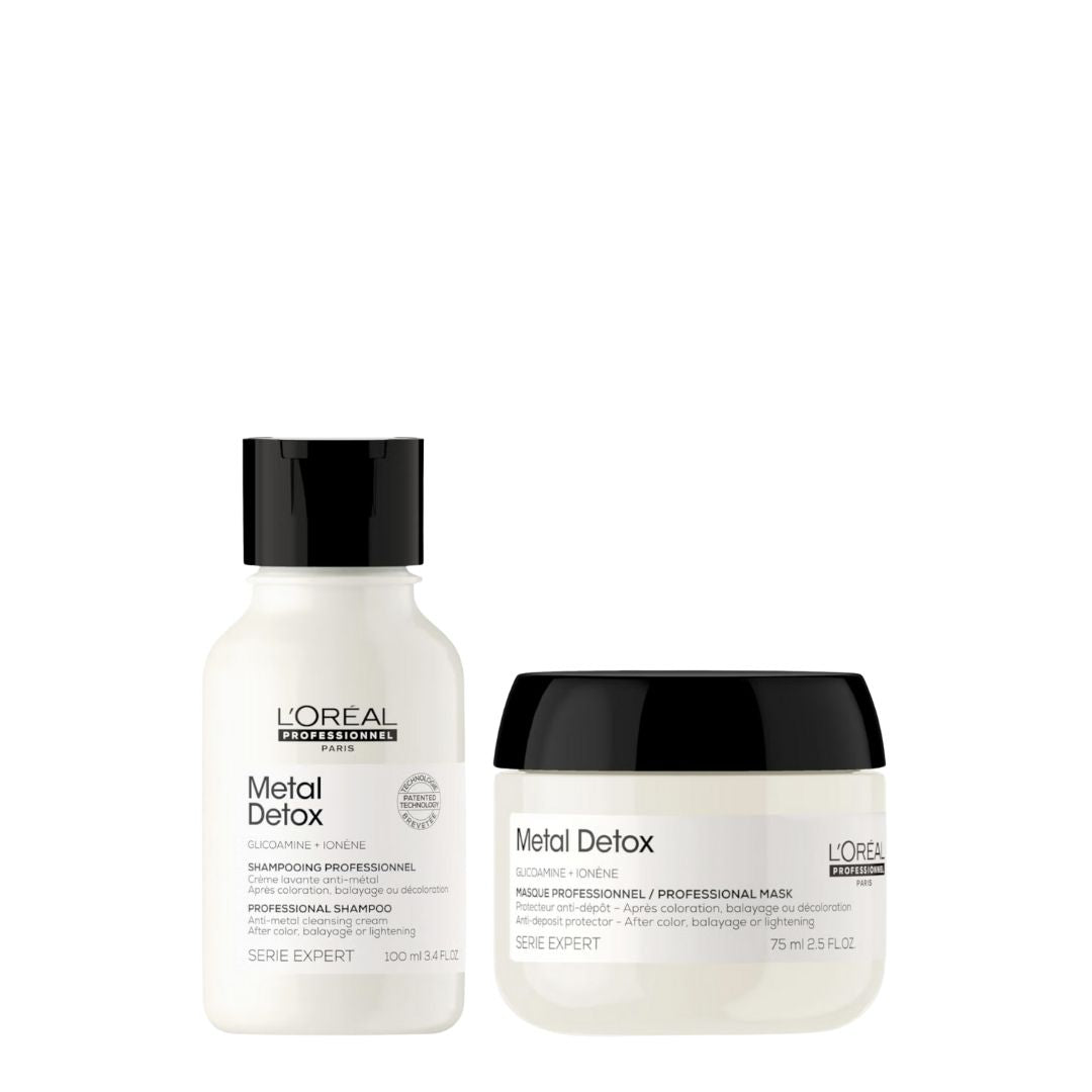 FREE Loreal Metal Detox Shampoo 100ml & Mask 75ml Duo (Value $74)