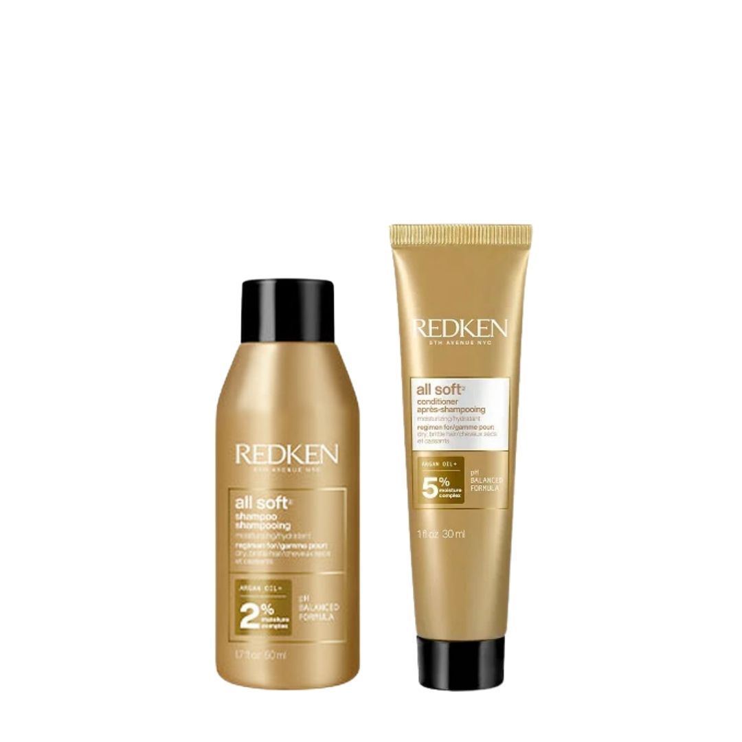 FREE Redken All Soft Shampoo 50ml & Conditioner 30ml Duo