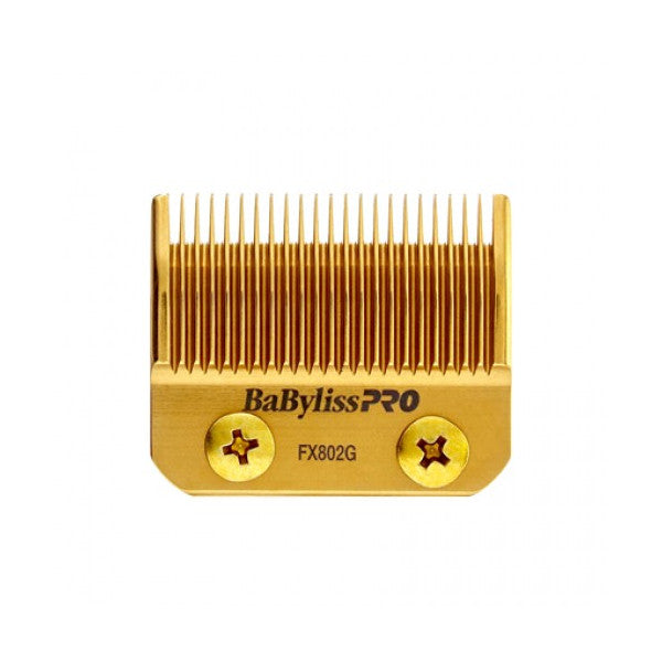 BaBylissPRO Barberology Replacement Hair Clipper Taper Blade GOLD FX802G