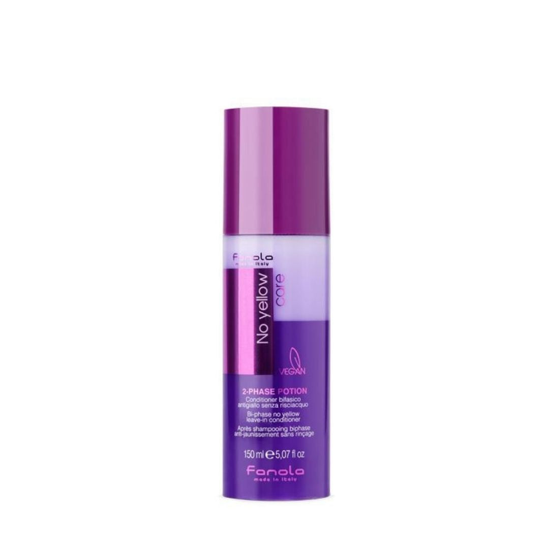 Fanola No Yellow 2-Phase Potion Bi-phase Leave-in Conditioner 150ml
