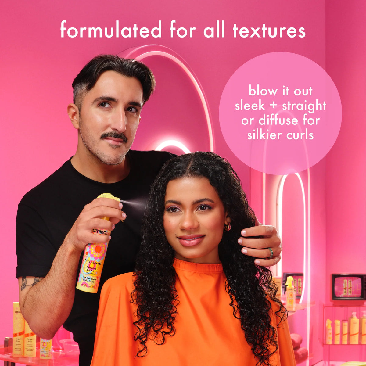 Amika Frizz-Me-Not Hydrating Anti-Frizz Treatment 200ml
