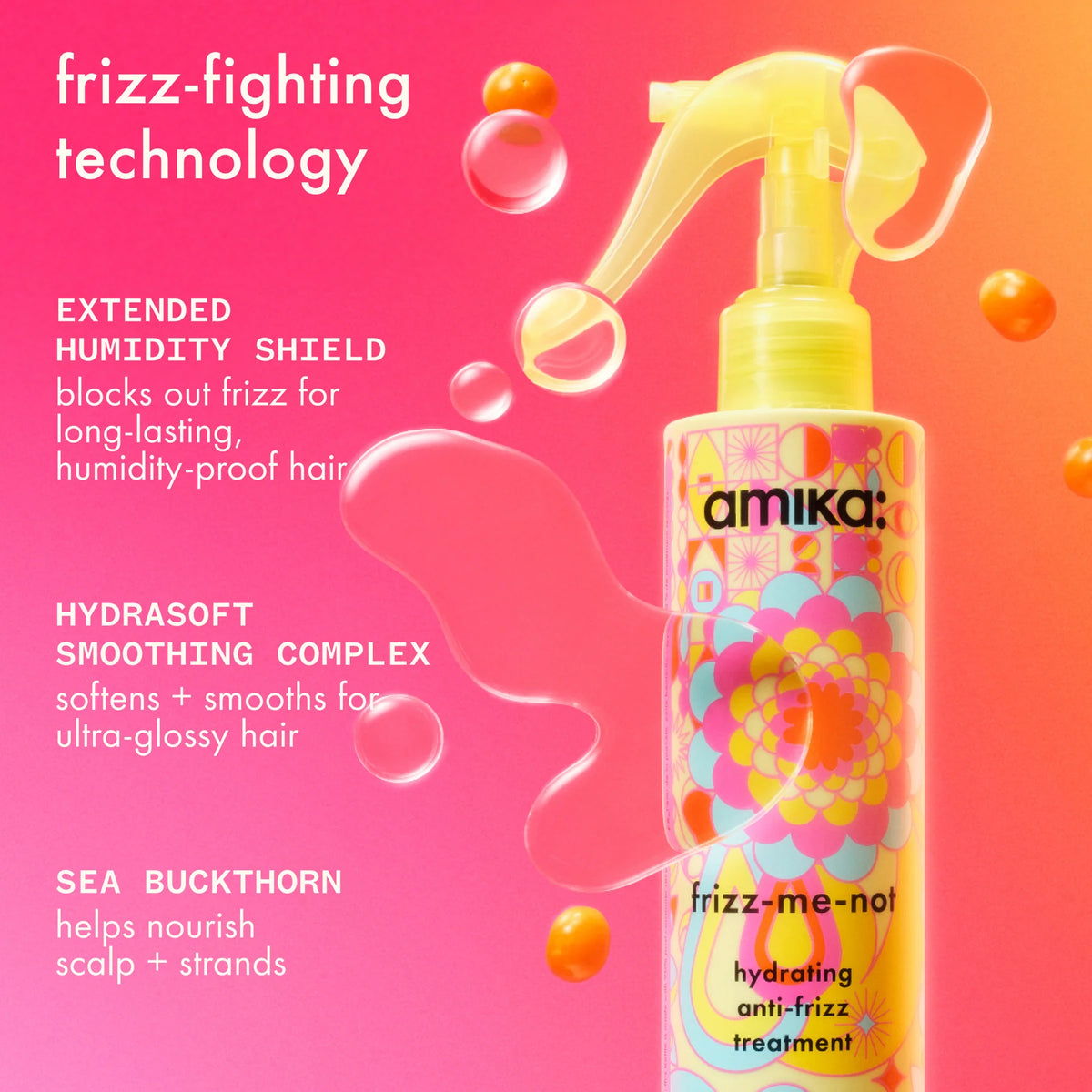 Amika Frizz-Me-Not Hydrating Anti-Frizz Treatment 200ml