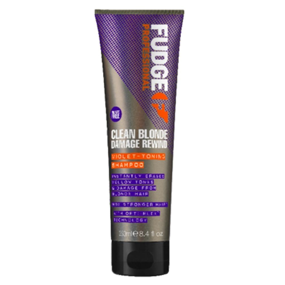 Fudge Clean Blonde DAMAGE REWIND Shampoo 250ml