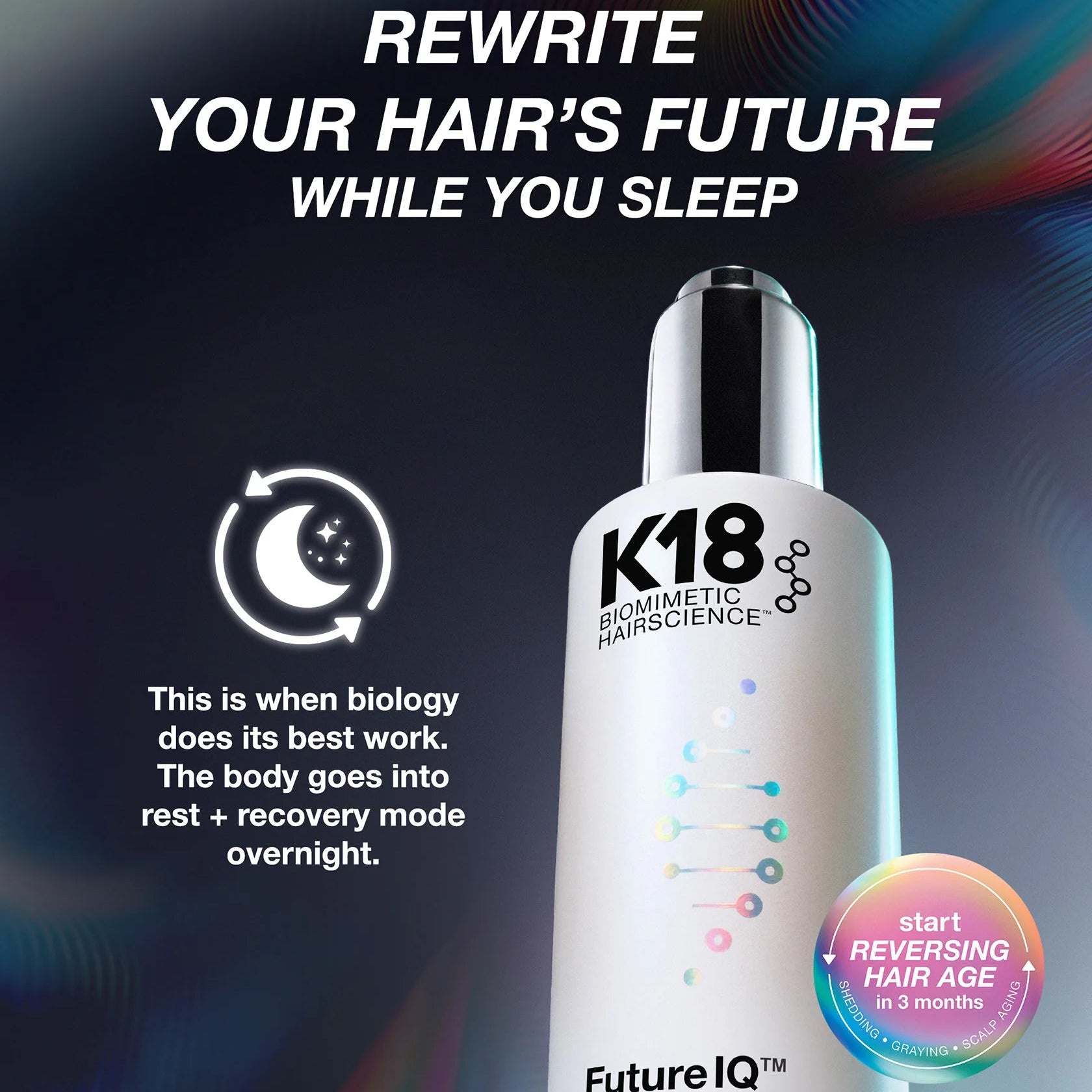 K18 FutureIQ Biomimetic Hair Longevity Serum 90ml